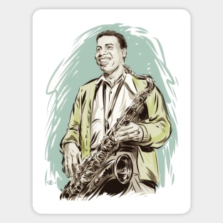 Wayne Shorter - An illustration by Paul Cemmick Magnet